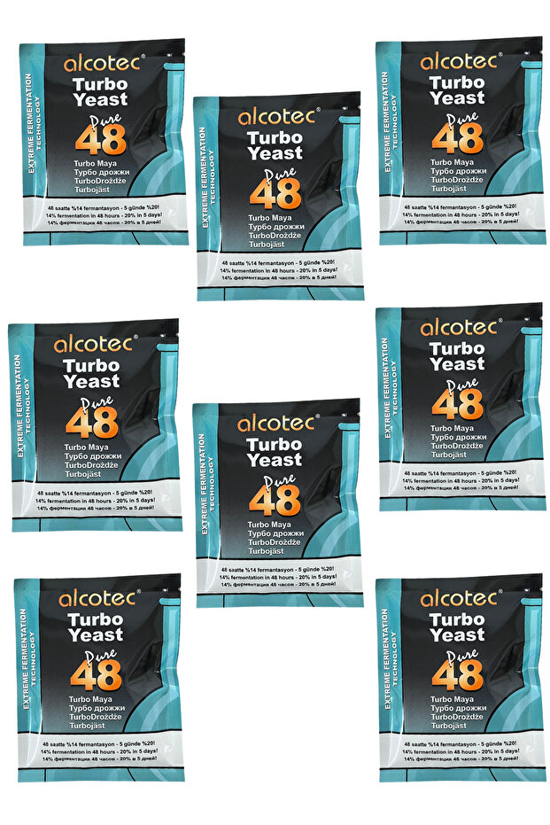ALCOTEC 48 TURBO MAYA 135 gr*8 adet - 1