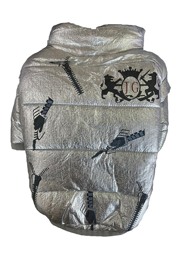 Silver dog jacket S 24cm - 1
