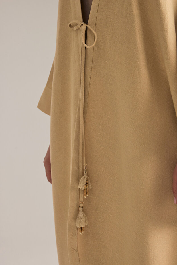 Önden Bağcıklı Kimono - 5