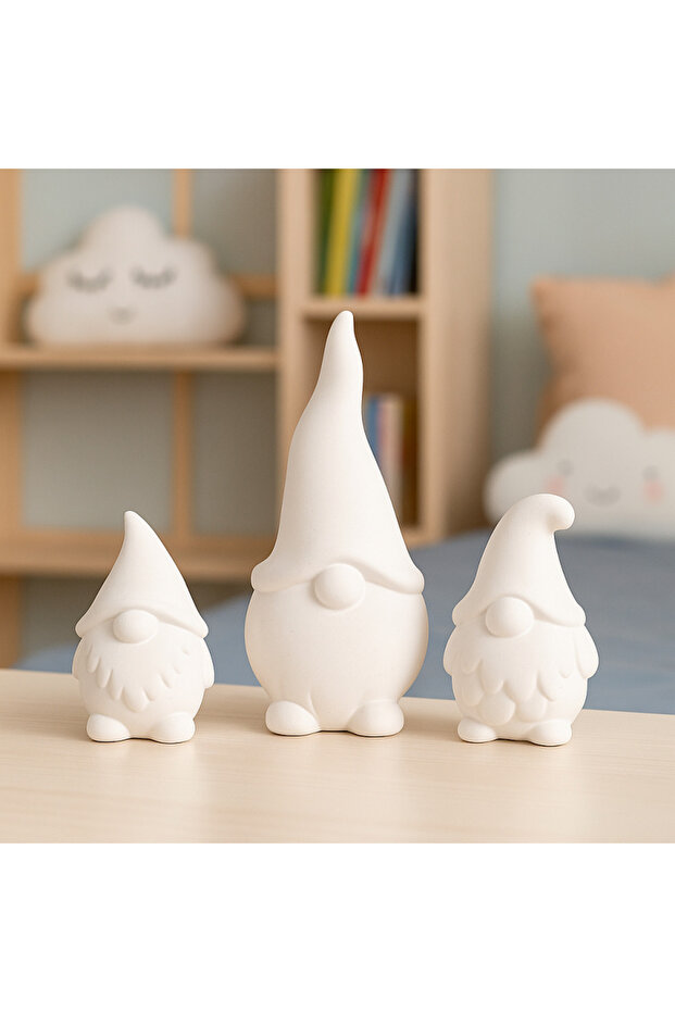 Cüce Figür Yılbaşı 3'lü Set - 1