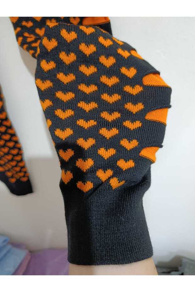 Kışlık, Esnek, Triko Örme Tayt - 4