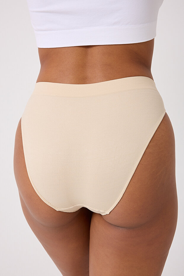 2'li Kadın Dikişsiz Basic Slip Küot - 7