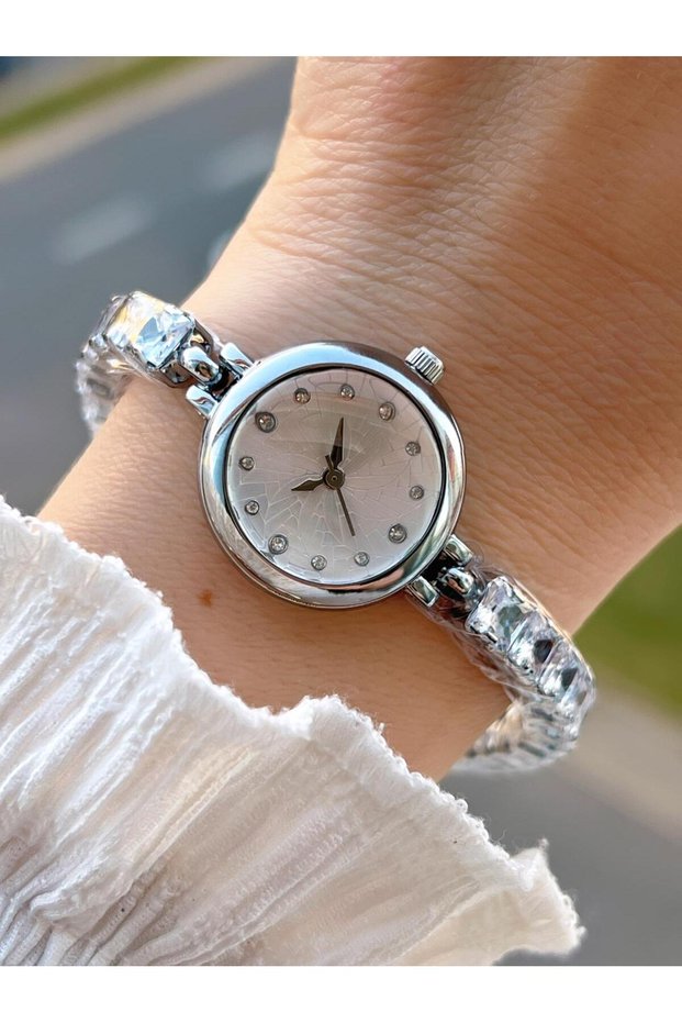Steel and Stone Cord Vintage Series Small Case Special Design Women Wristwatch Sp.8933.M6