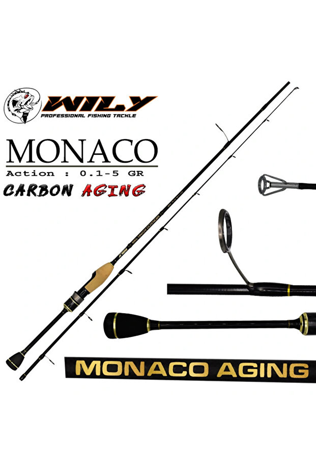 Monaco 210cm Aging Kamışı 0,1-5 gr - 4