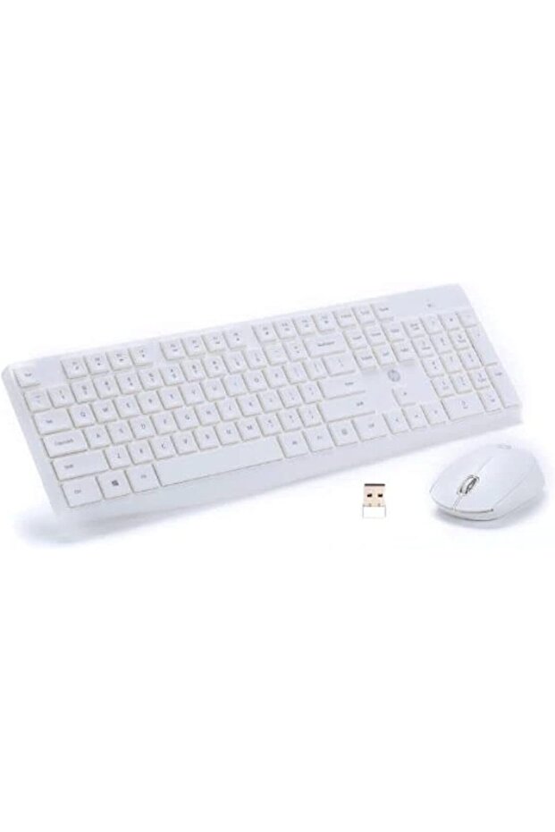 Wireless Keyboard and Mouse USB Combo CS10 - White - 1