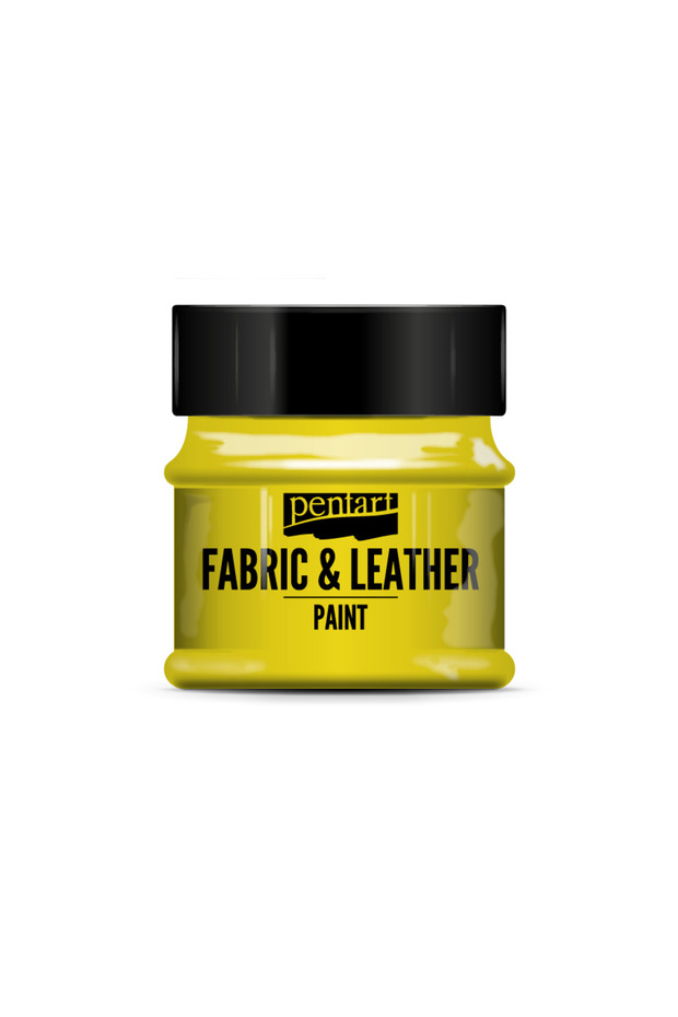 FABRIC AND LEATHER PAINT 50 ML YELLOW