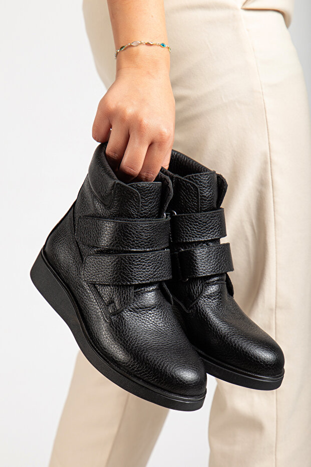 Genuine Leather Women's Winter Boots from Size 36 to Size 41-42