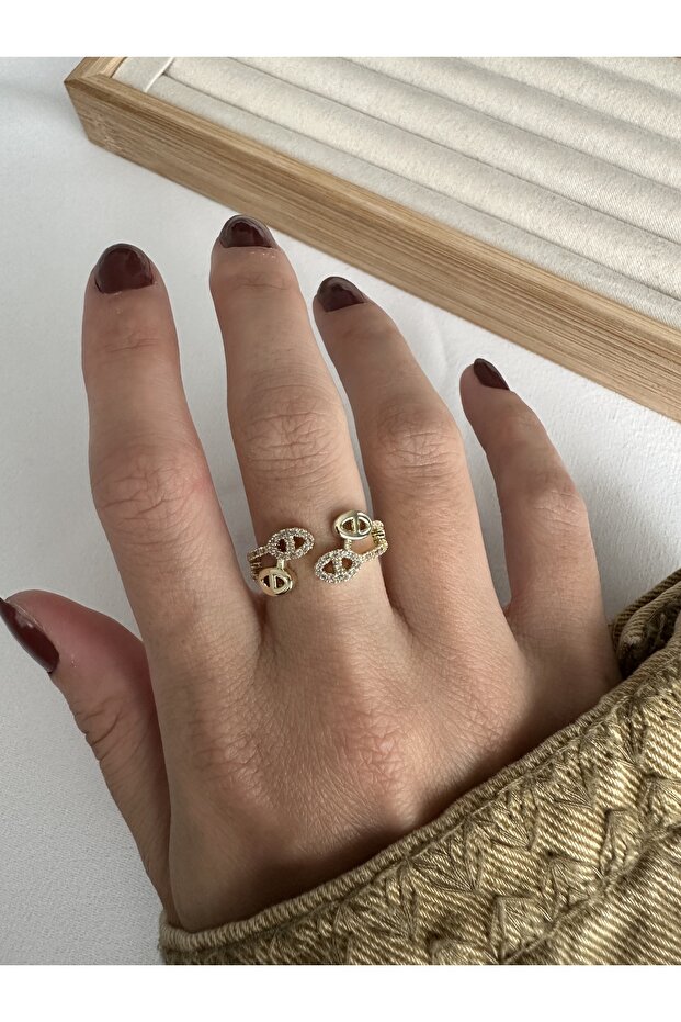 Gold Marka Dörtlü Yüzük - 3