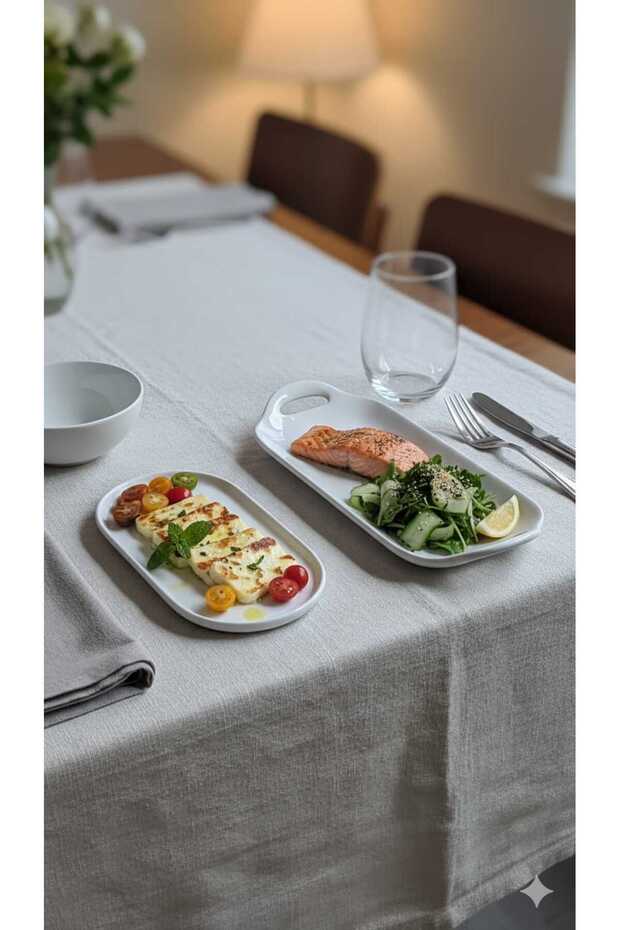 2'Li Lüks Servis Seti - 1