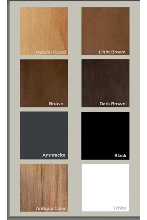 Ahşap Kollu Modern Sandalye - 8