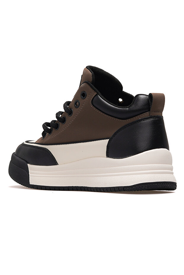Kadın Deri Sneaker Bot 25k 25k301-1 Z Kahve - 3