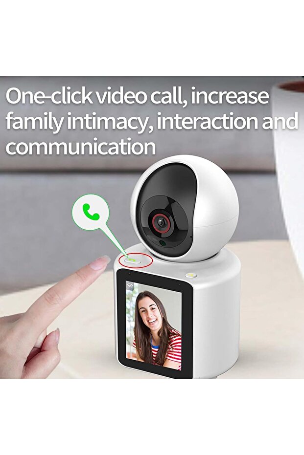 2 Way Video Camera with 2.8inch IPS Screen, Wireless Security Camera Support 2.4g Wifi, 12 - 3