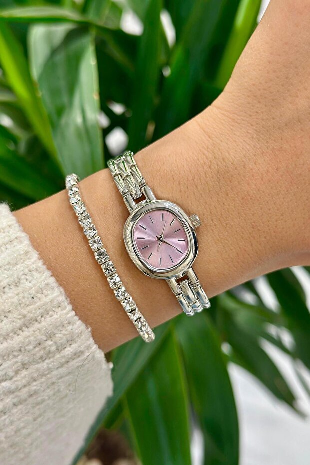 Oval minimal kadın saati - 2