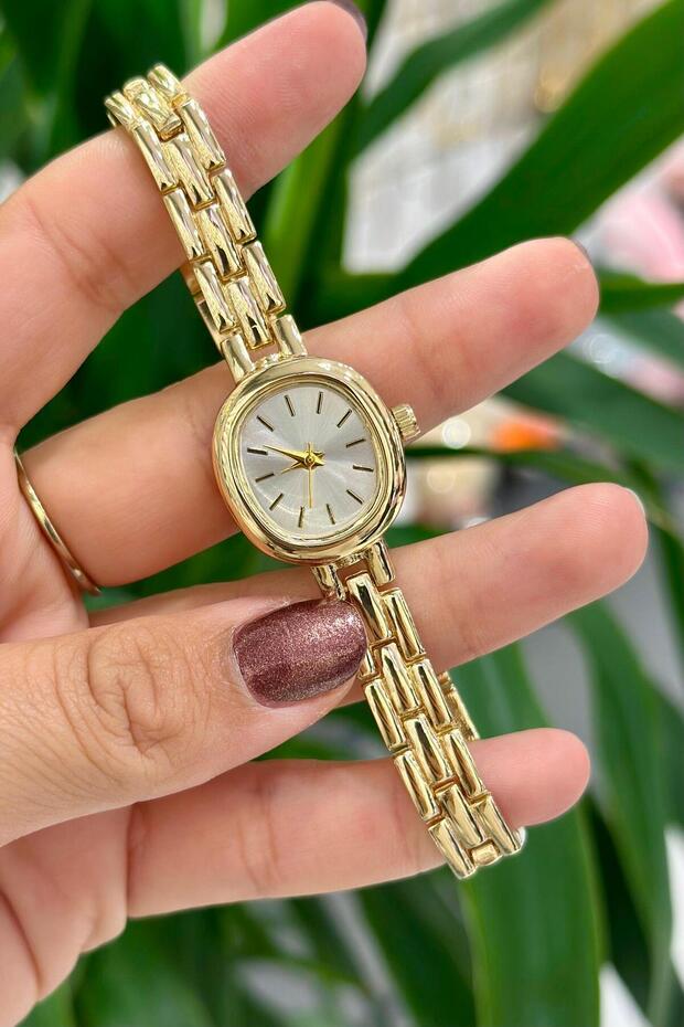 Oval minimal kadın saati - 1