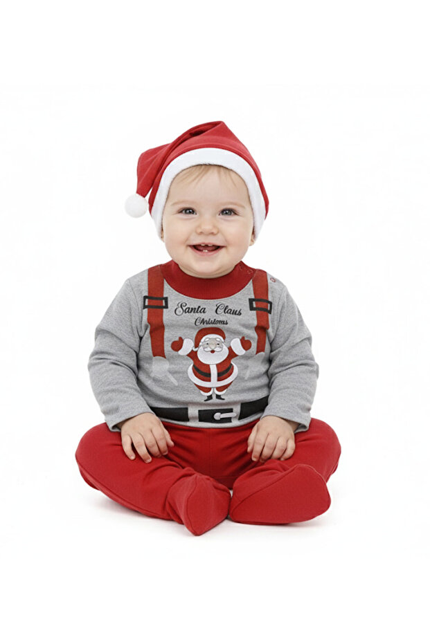 Baby Set with Christmas Badge
