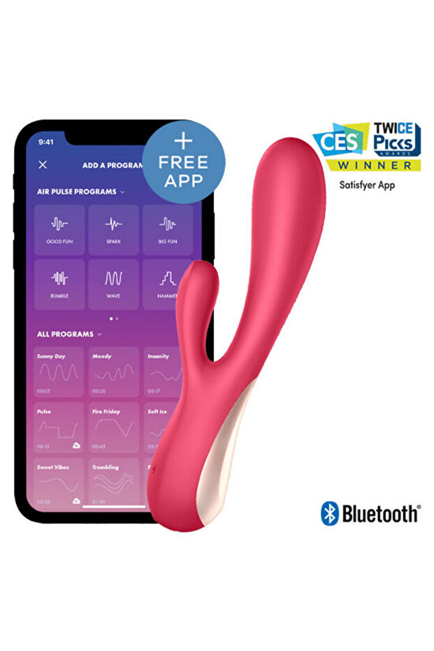 Satisfayer Flex Red Stimulator With APP - 1