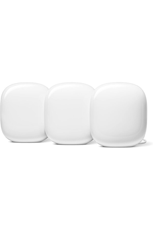 Nest WiFi Pro - 6E - Reliable Home Wi-Fi System with Fast Speed and Whole Home Coverage - Mes - 1