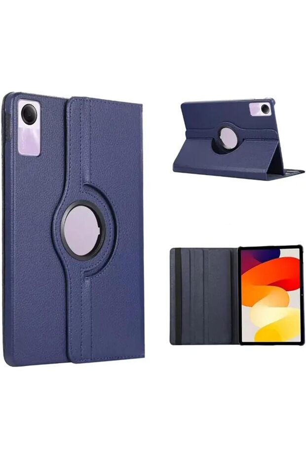 Locony Case Compatible with Redmi Pad SE 11 Inch 2023 Release, Unique Rotating Multi-functional Anti - 1