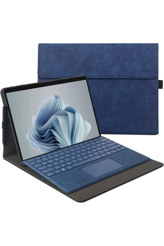حافظة متوافقة مع Surface Pro 9 مع غلاف ناعم من مادة TPU متوافقة مع غطاء لوحة المفاتيح Signature… - 1