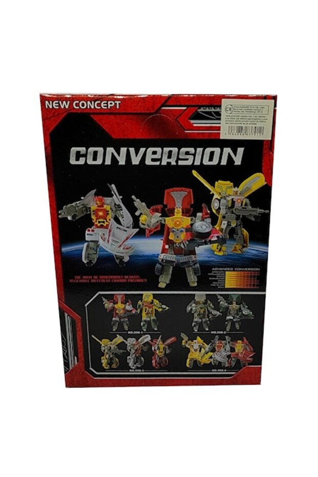 Toy Robot Transformer, Autobot, Scale 1:32, Red, 15cm, VisionXXI - 1