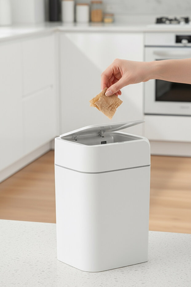 18 Liter Sensor Automatic Lid Opening Trash Can - 8