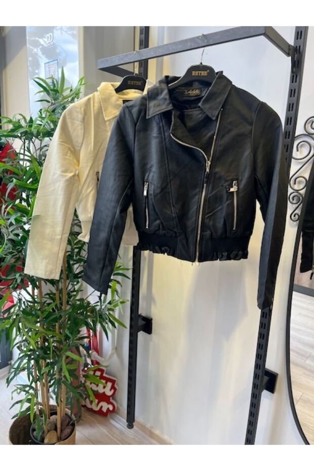 SUNİ DERİ CEKET - 3