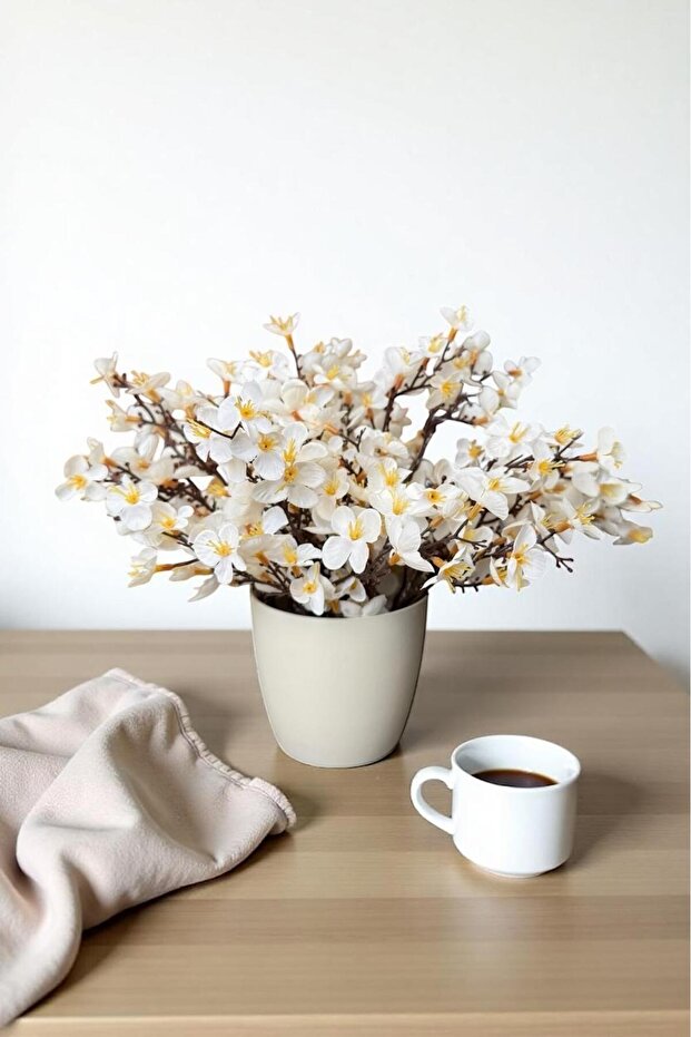 Artificial Sakura Spring Tree with Dense Leaves - 8