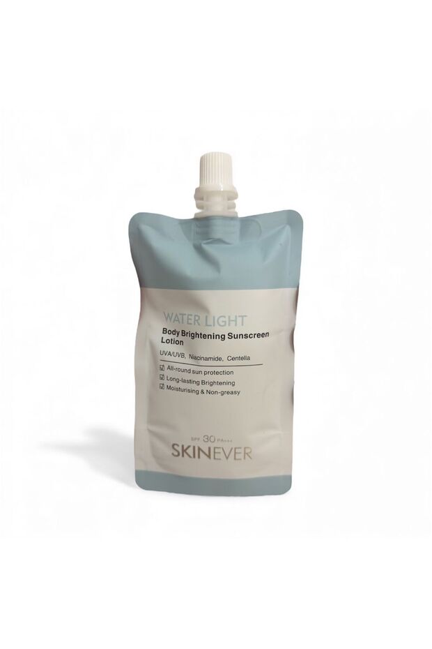 water light body brightening sunscreen lotion