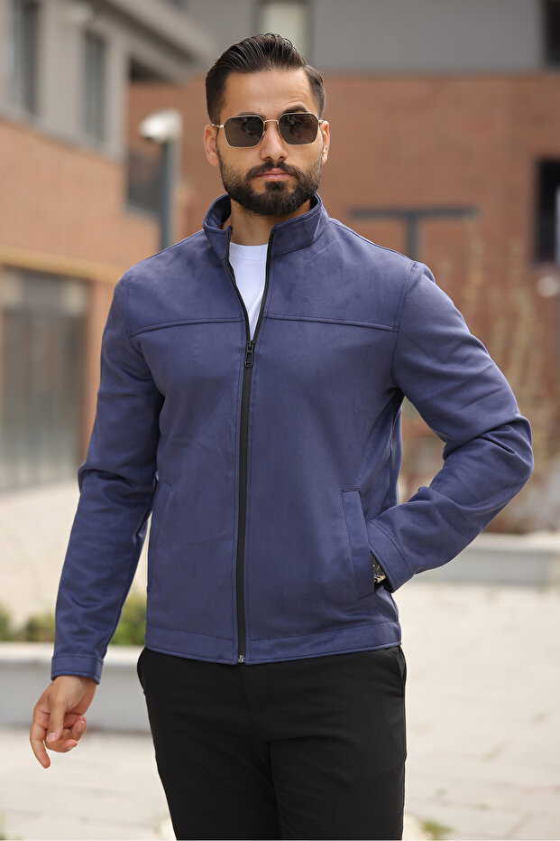 Basic Spring Suede Jacket - Simple and Stylish Style - 3