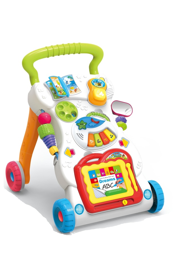 - Baby Walker Push Activity Learning Toy - White
