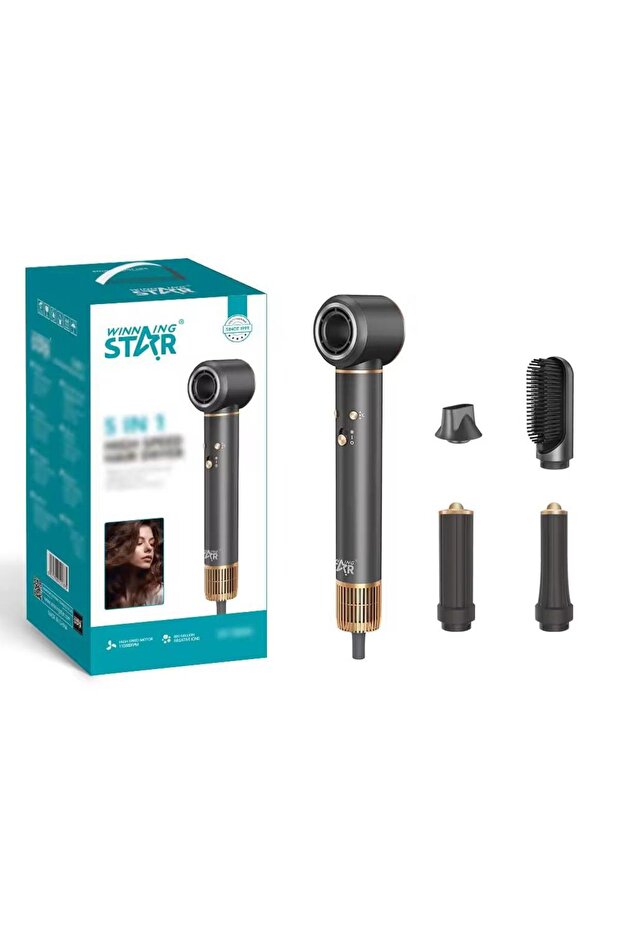 Winning Star Multi-Function Hair Dryer 5 in 1 - ST-5834