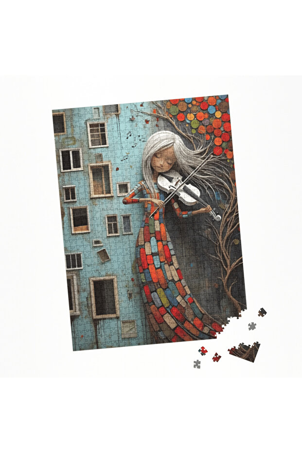 500 Parça Puzzle Düşlerin İçindeki Renkler - 3