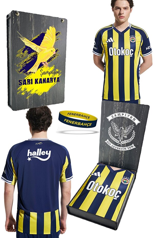 Original Licensed 2025/26 New Season Jersey with Stick, Sports Bracelet Set, Gift
