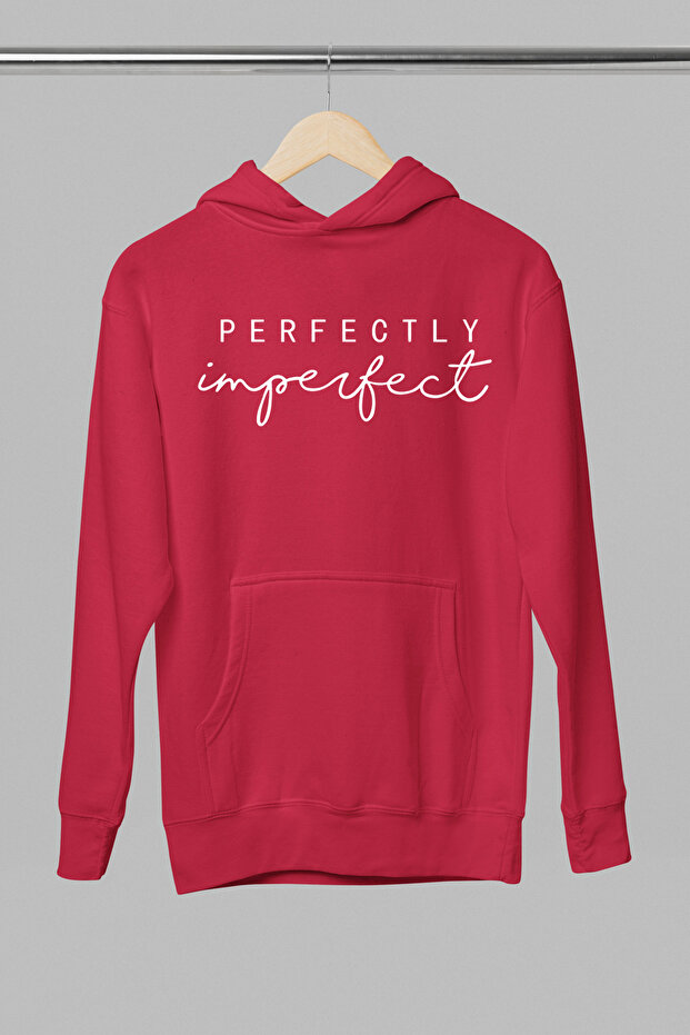 Perfect Printed Cotton Long Sleeve Ribbed 3-Ply Hooded Sweatshirt