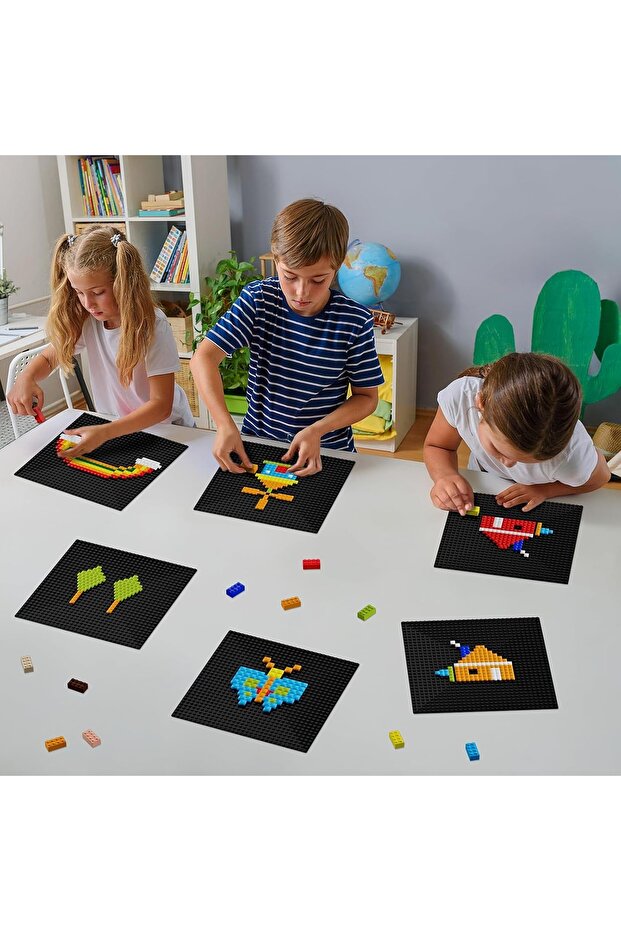 Yapı Oyuncak Uyumlu Siyah Tabla - 5