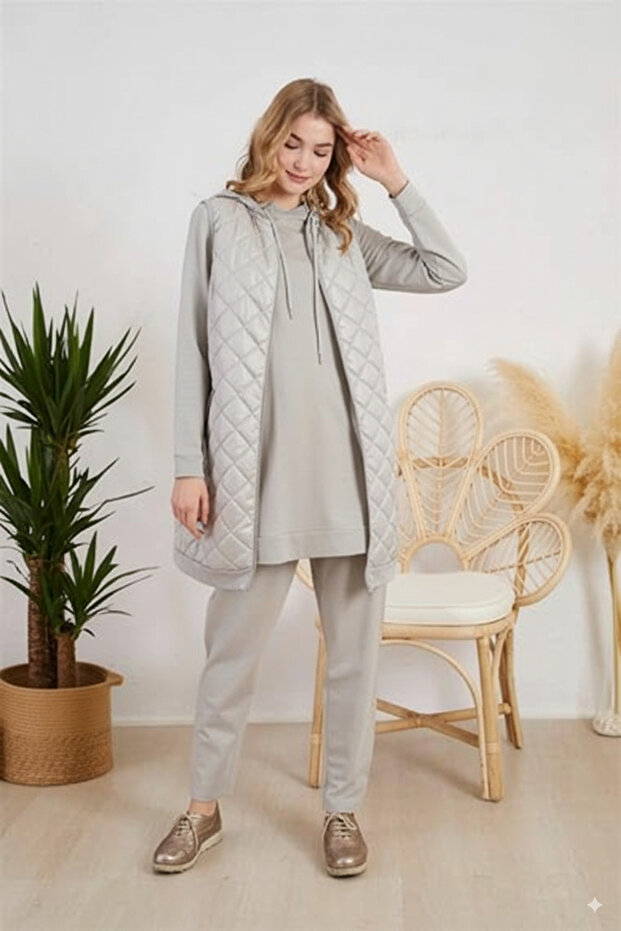 YELEKLİ PANTOLONLU TAKIM - 2