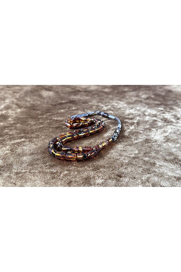 FOSİLLİ BALTIK DAMLA TESBİH - 3