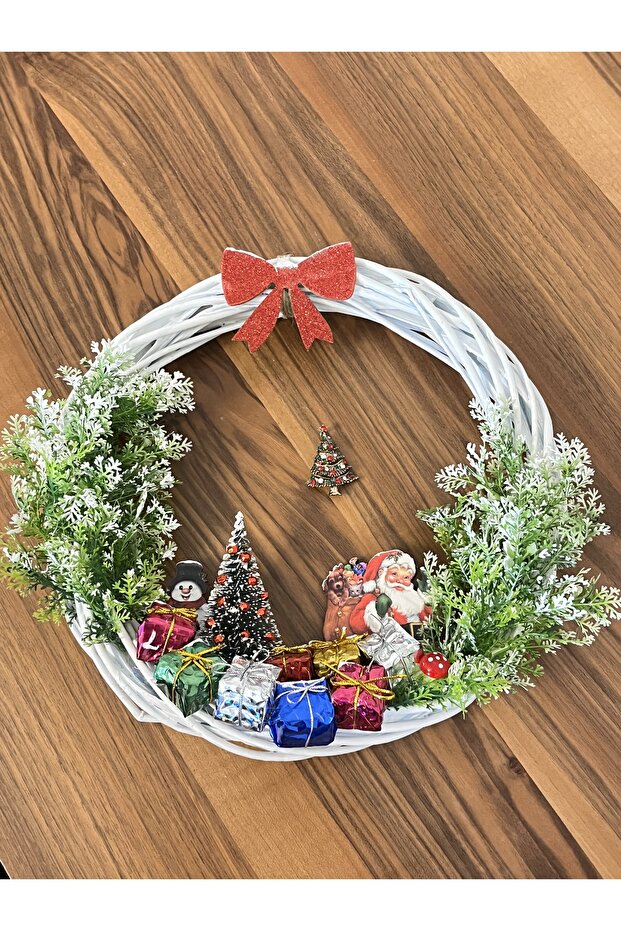 Lucky Store Çam Ağacı Broş + Yılbaşı Kapı Süsü Hediyesi - 5