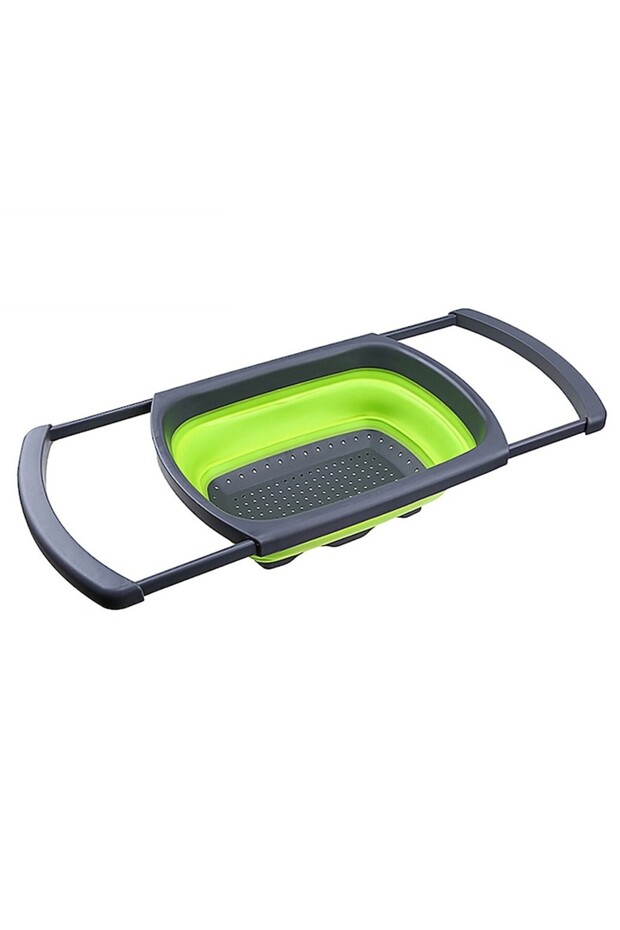 Collapsible Strainer with Extendable Handles, - 2