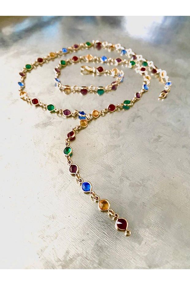 Rainbow Uzun Kolye - 1