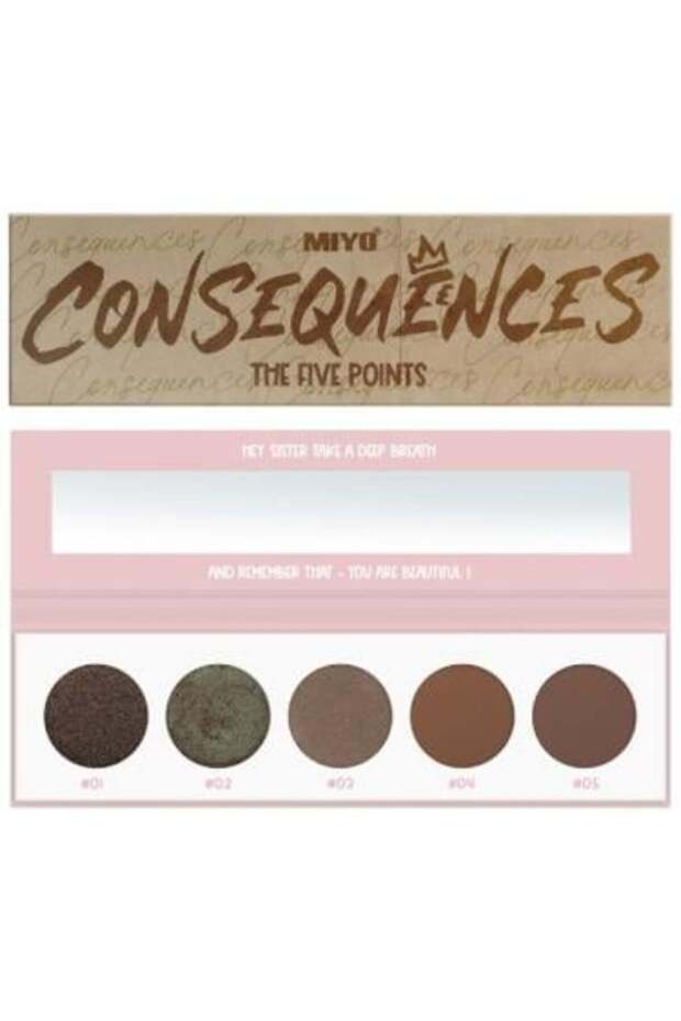 Eyeshadow Palette Five Points by - Consequences - 1