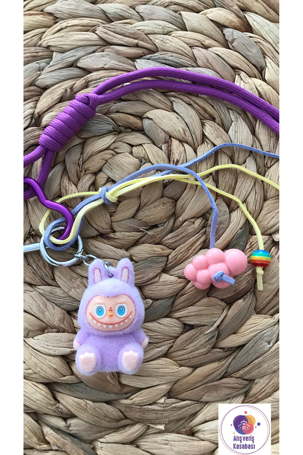 Classic pumpkin character keychain and bag charm