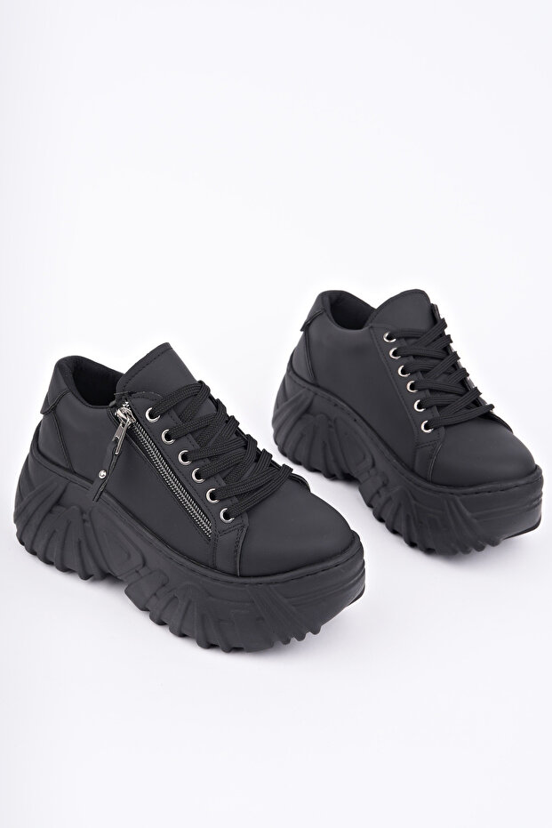 KCL-156 Thick Sole Zip-Up Sports
