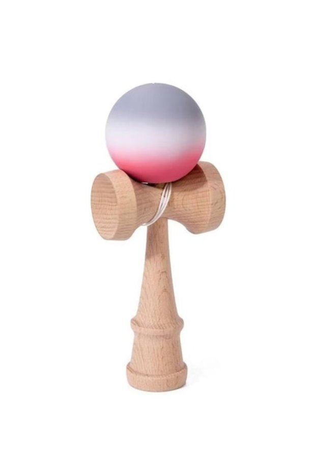 Kendama,Profi-Silicon, Gray/White/Red