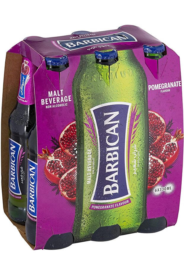 Non Alcoholic Malt Beverage Pomegranate 325 ml