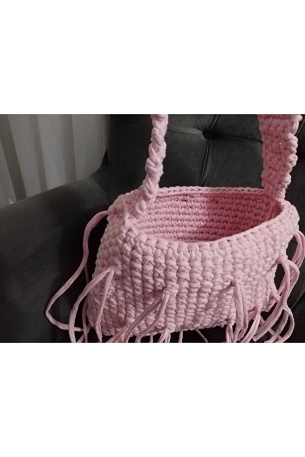 HAND KNITTED BAG - 1