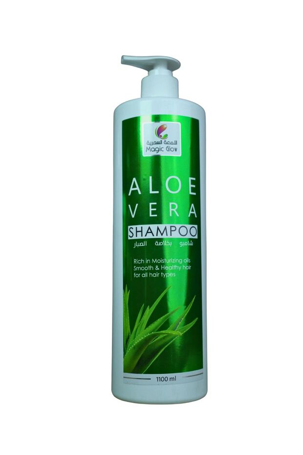 Aloe Vera Shampoo, Moisturizing Formula for All Hair Types, 1100 ml