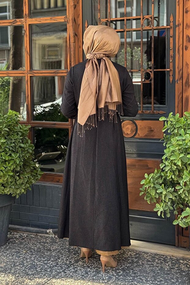 Elbise 38812 Siyah - 5