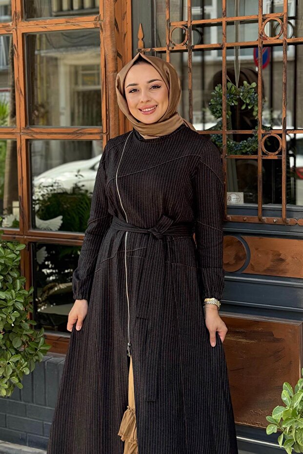 Elbise 38812 Siyah - 3