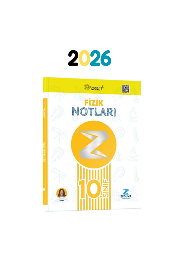 2026 Zeduva Yayınları 10. Sınıf Fizik Maarif Modeli Notları - 1